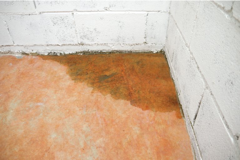 A basement that begins to filter water from the wall to the ground, How To Fix A Leaky Basement Wall From The Inside