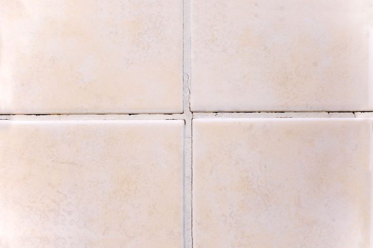 Cracking grout on the tile wall, Floor Grout Cracking And Crumbling - What To Do?