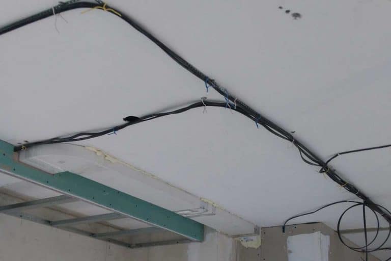 Basement ceiling with wires, Can You Paint Wires In A Basement Ceiling?