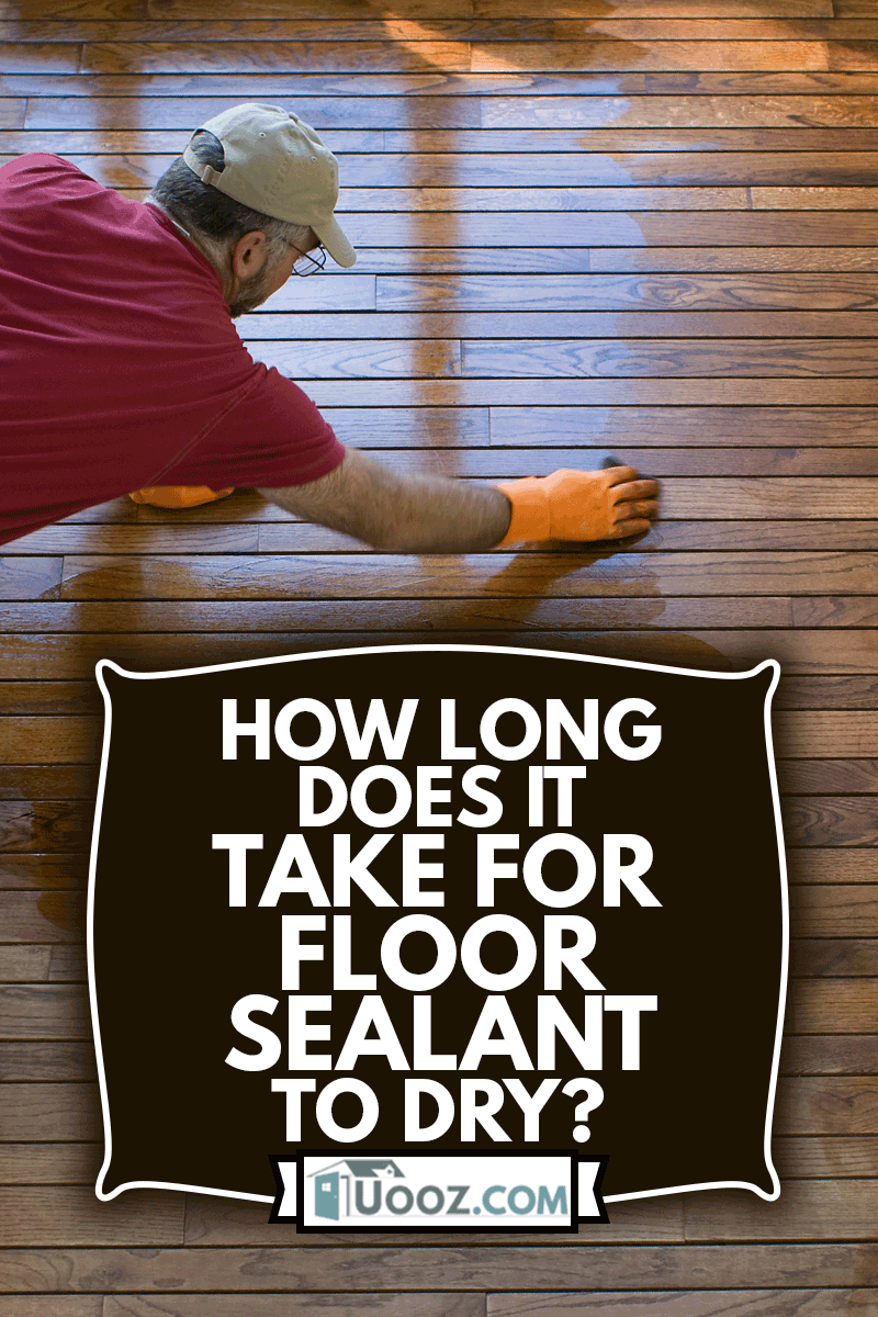 Carpenter staining a hardwood floor. Motion blur on the right hand, How Long Does It Take For Floor Sealant To Dry?