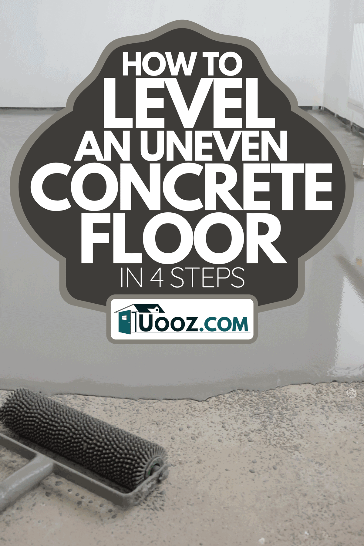 Self-leveling with a mixture of cement floors, How To Level An Uneven Concrete Floor In 4 Steps
