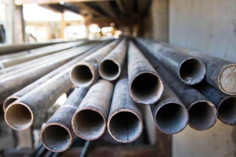 A pile of galvanized iron pipes, How To Repair A Galvanized Water Pipe With PVC