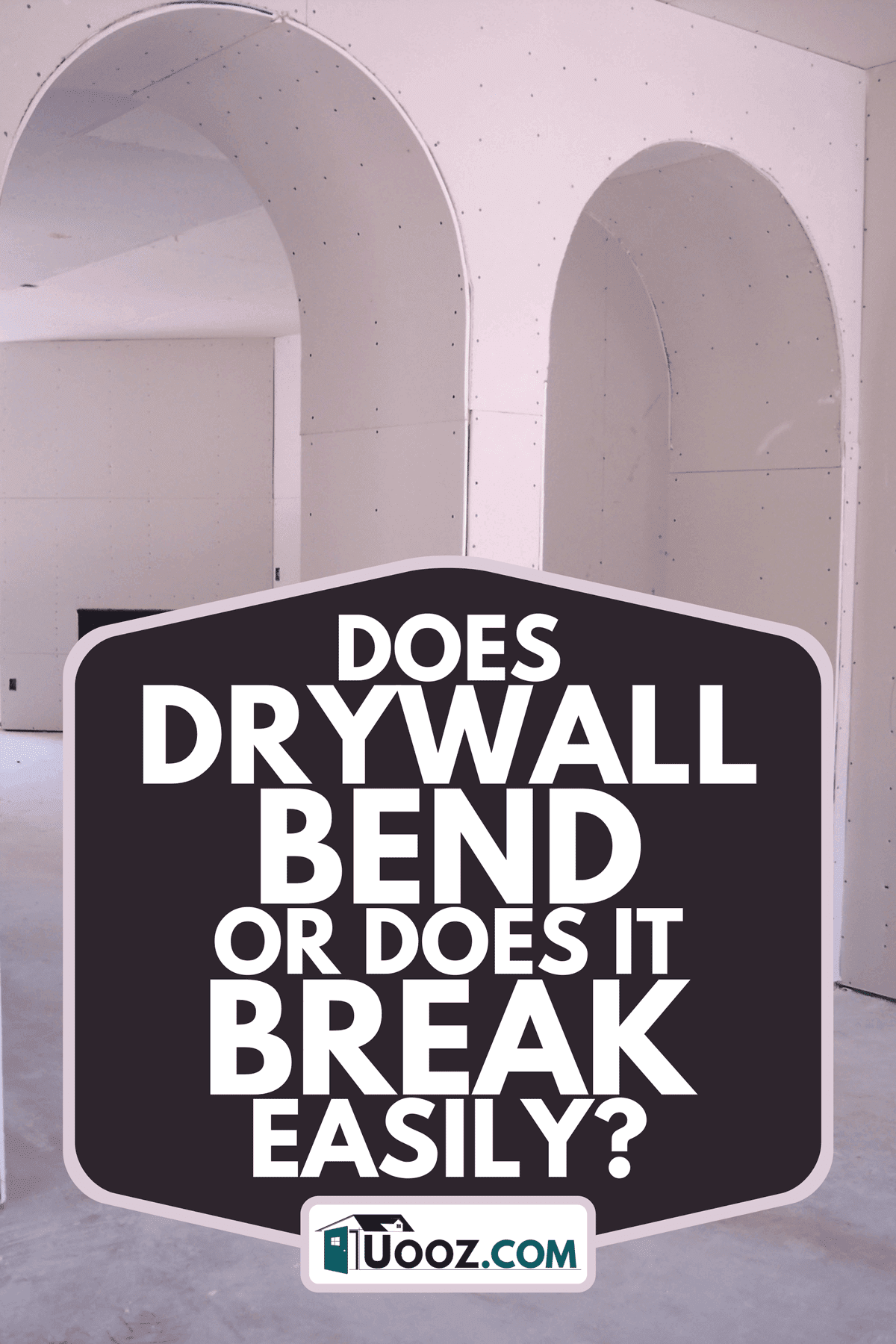 A new construction of drywall ready for paint, Does Drywall Bend Or Does It Break Easily?