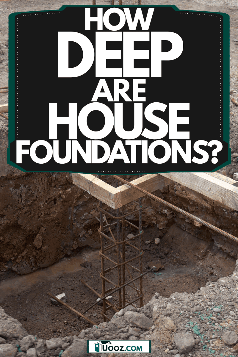 A large scale concrete footing for a multi story house, How Deep Are House Foundations?