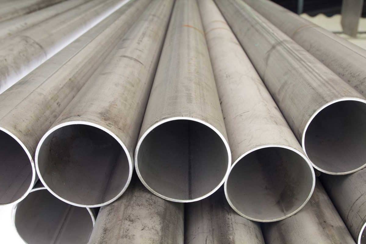 Steel cylinder galvanized pipe