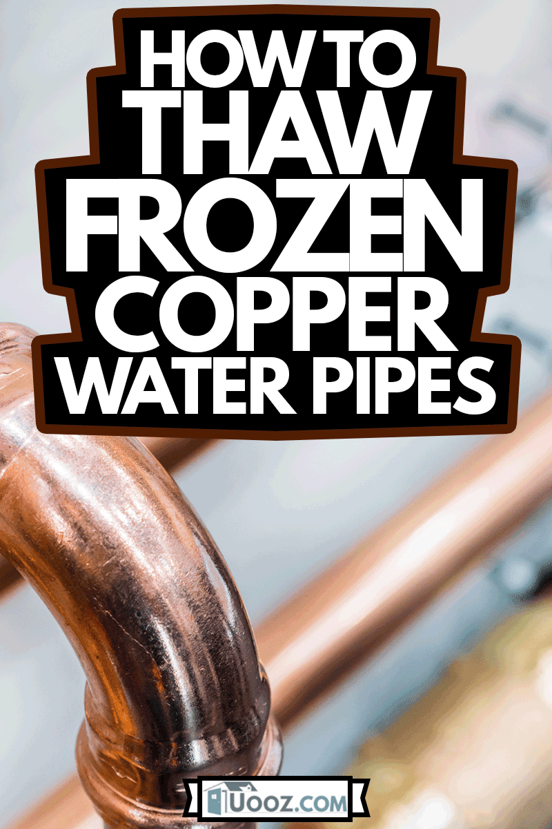 Brilliant new copper pipes. Connection of copper pipes blooming fitting, How To Thaw Frozen Copper Water Pipes