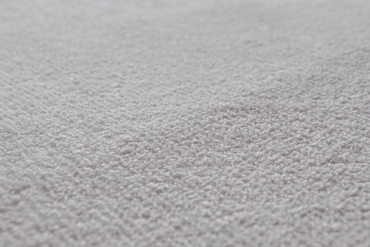 An up close photo of a hard carpet