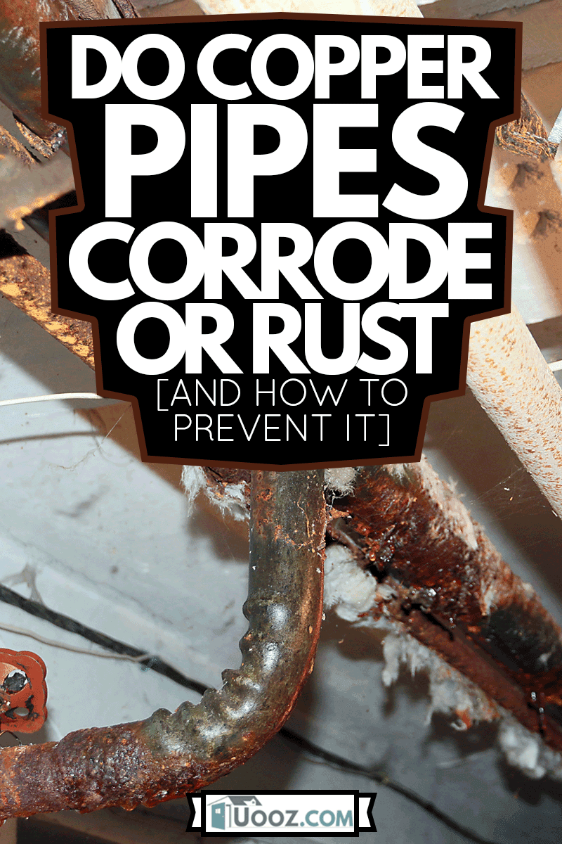 Old rusty water pipes and sewerage of a residential building, Do Copper Pipes Corrode Or Rust [And How To Prevent It]