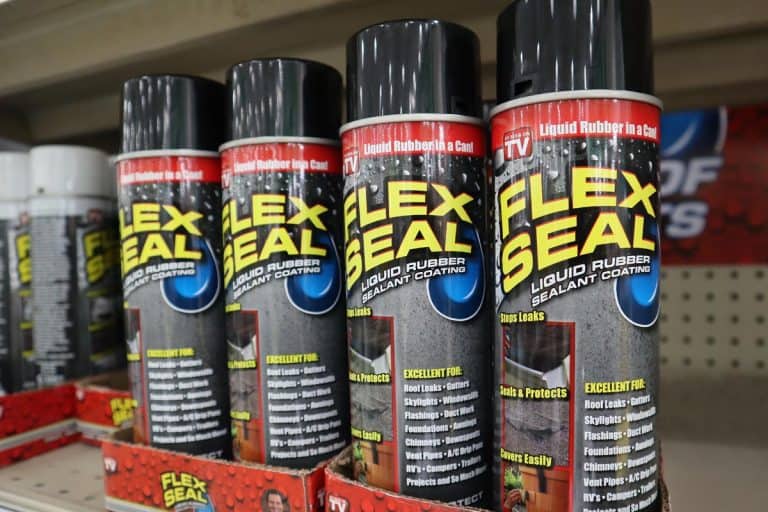 Flex Seal liquid sealer lubricant on display, Can You Use Flex Seal On Copper Pipes