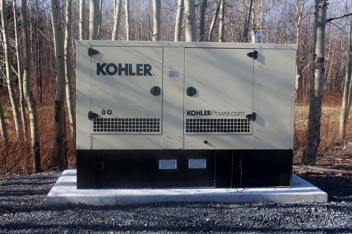 Kohler 80 diesel generator