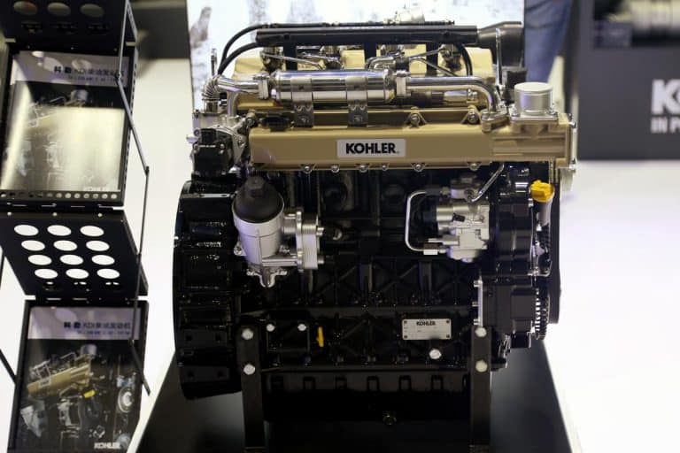 Kohler engine displayed at store, Kohler Engine Cranks But Won't Start - What To Do?