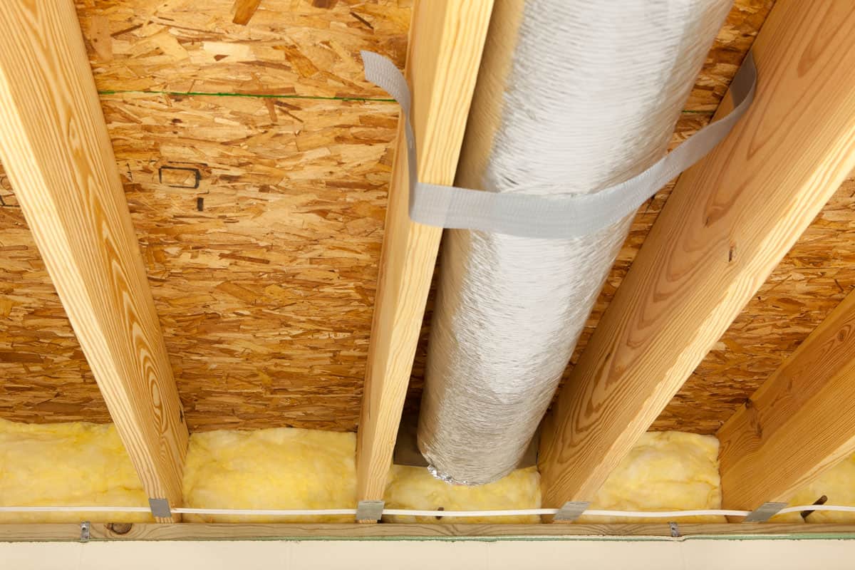 basement insulation at the sill plate between floor joists