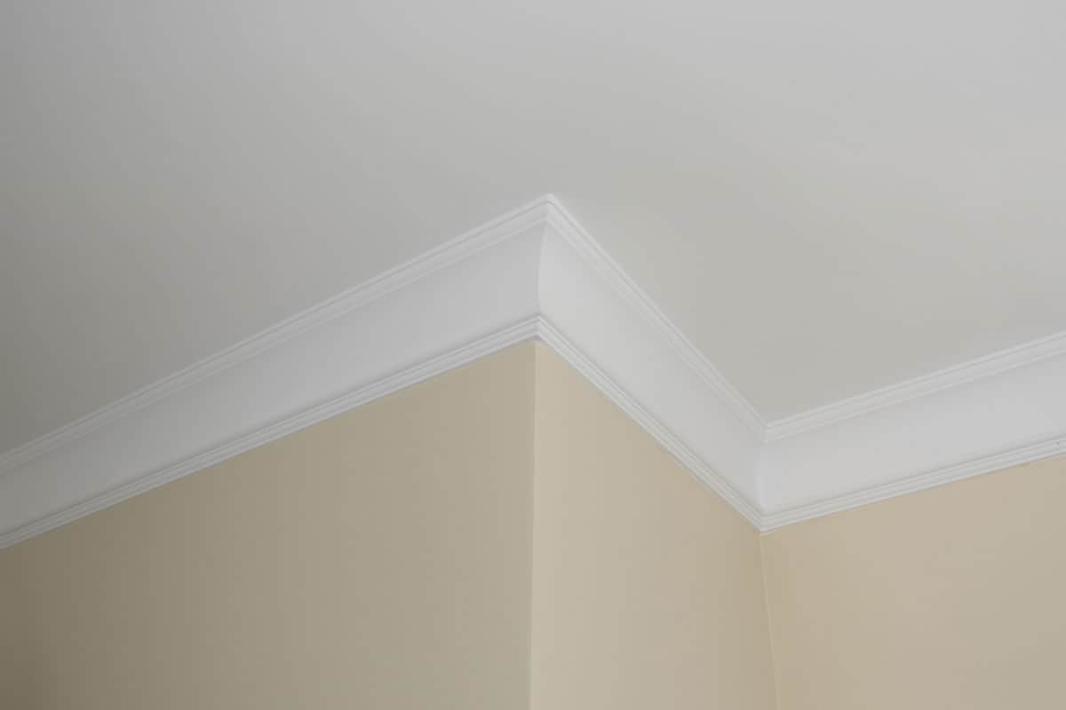 A ceiling cornice