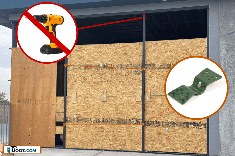 Plywood's used for boarding up windows, How To Board Up A Window Without Drilling In 3 Steps