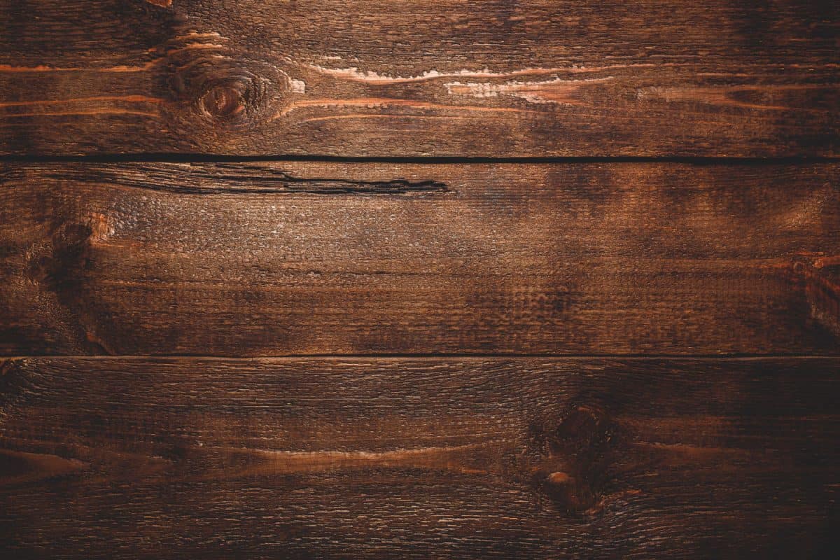 Oak wood flooring photographed in detail