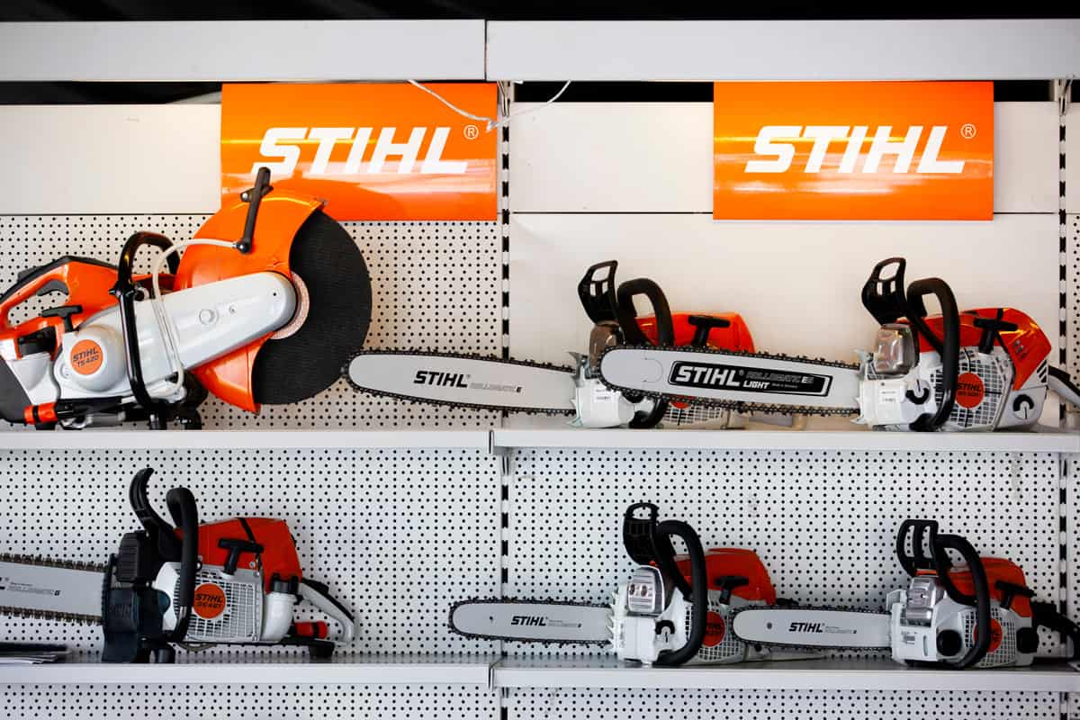 tihl German manufacturer of chainsaws and other handheld power equipment including trimmers and blowers.