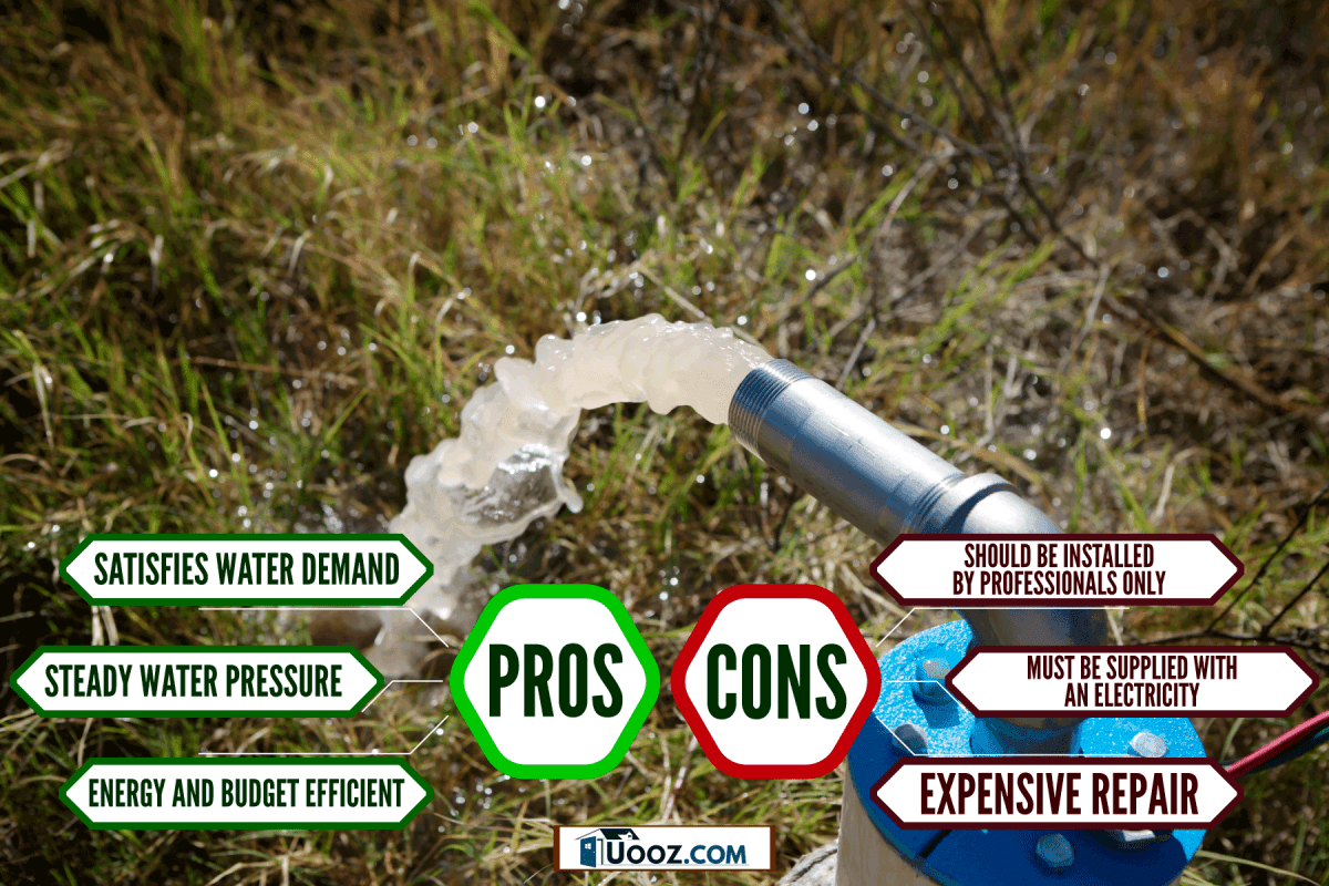 A well pump installed for an agricultural land, Constant Pressure Well Pump: Pros And Cons