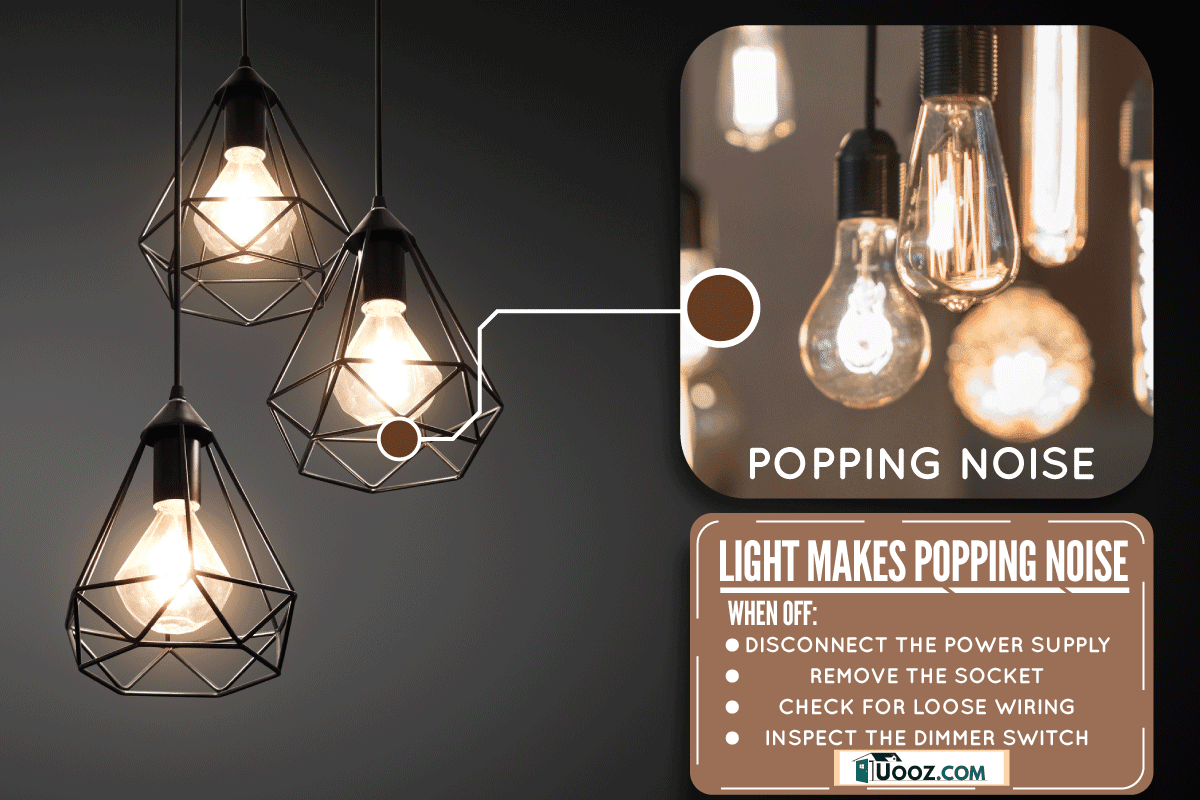 Lighting decor macro, Light Makes Popping Noise When Off—What To Do?