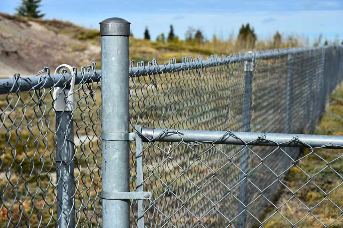 Chain Link Boundary Fence