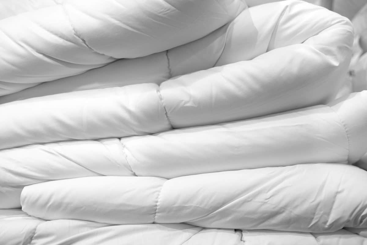 New mattress sheets, comforter and pillows