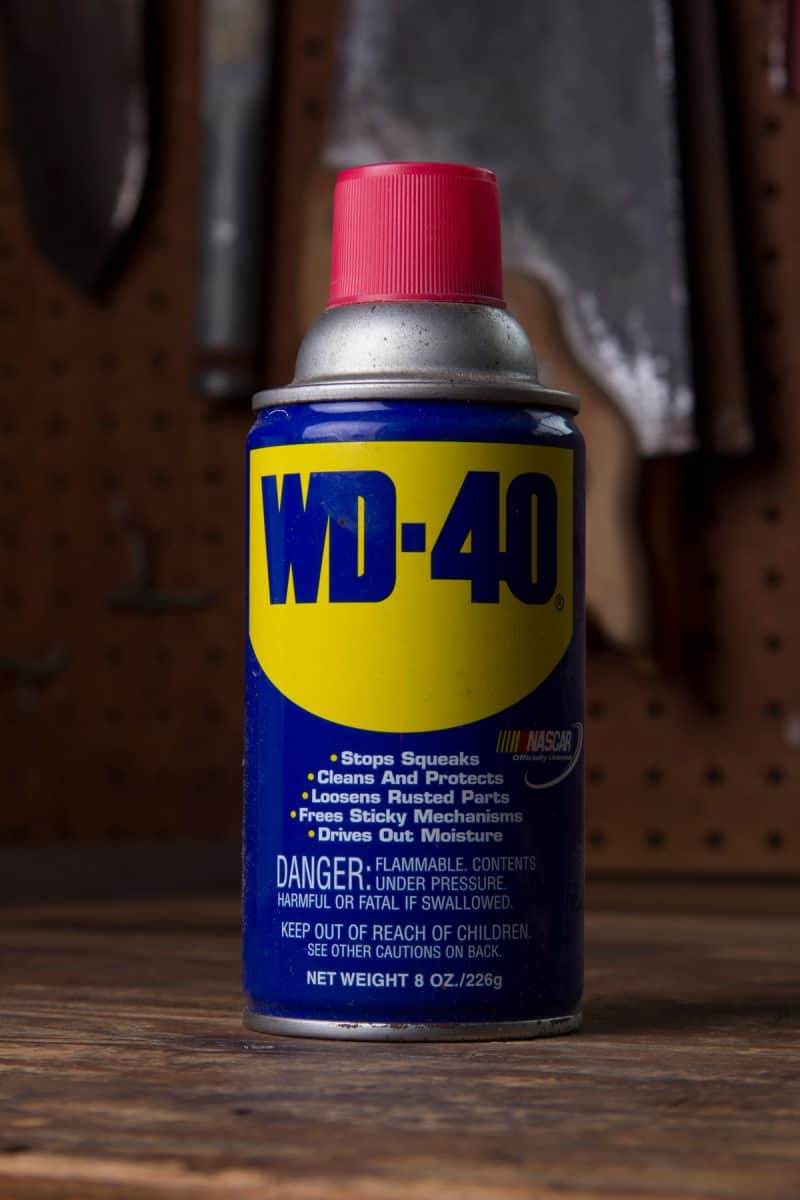 WD-40 a staple of every garage and work place