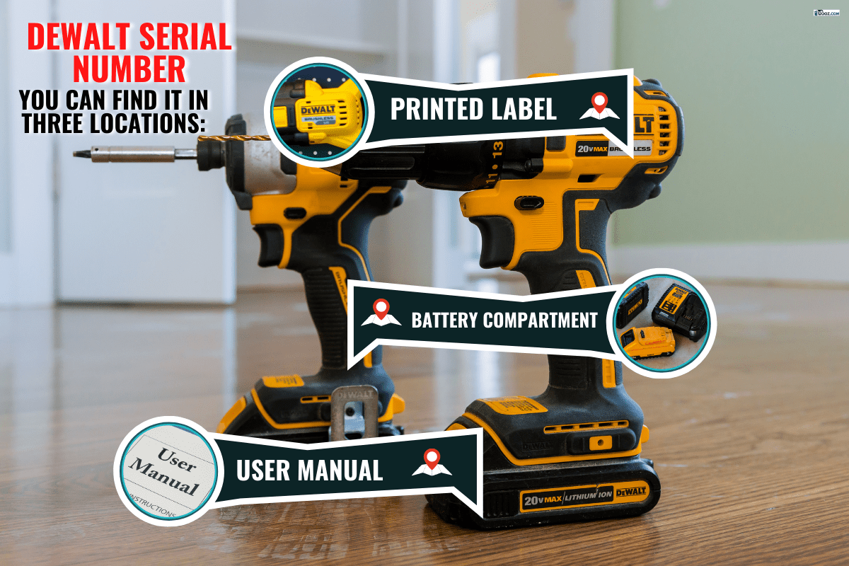 DeWalt is an American worldwide brand of power tools and hand tools a wooden floor of new house for the construction. - How To Read A Dewalt Serial Number
