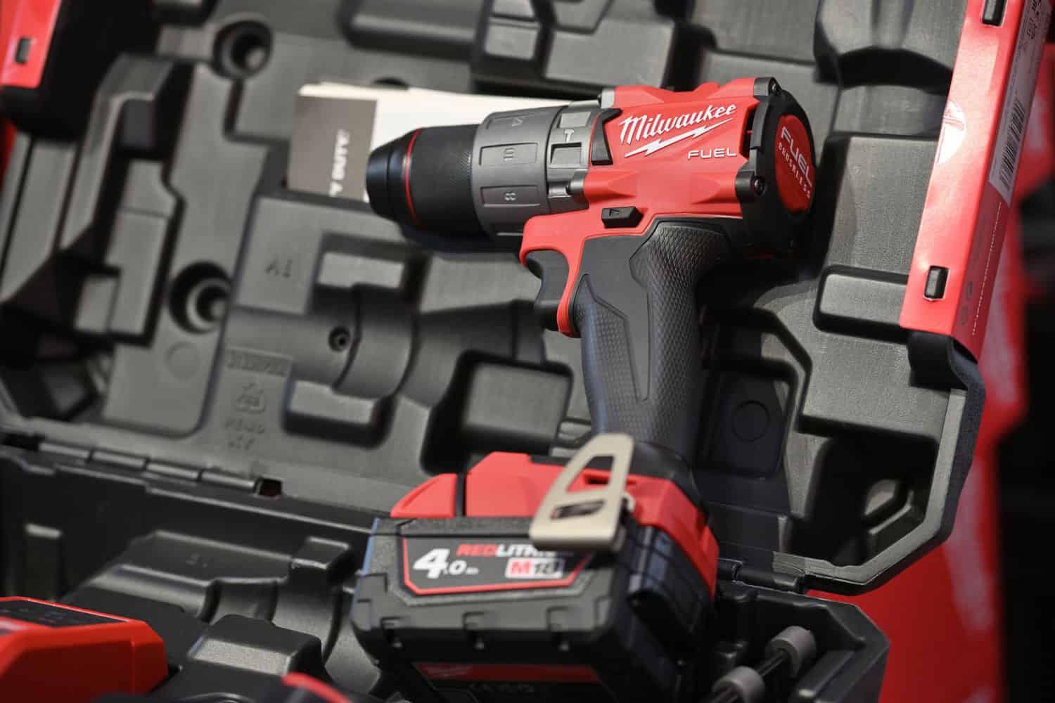 A brand new Milwaukee portable hand drill